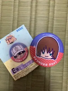 セガ ラッキーくじ「新テニスの王子様」　缶バッチ　不二周助