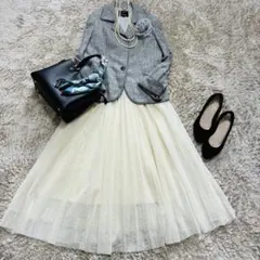 美品☆23区ジャケットMセットアップ卒業式セレモニー入学式