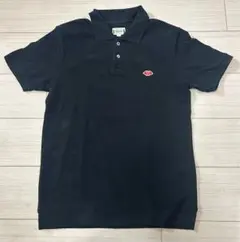 WACKO MARIA ポロシャツ ブラック 刺繍ワッペン M ワコマリア