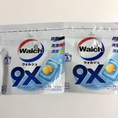 【匿名配送/新品未開封】王子製薬 ウォルシュ 6個入り×2袋 ボール型洗剤のサムネイル