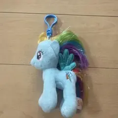 マイリトルポニー　ぬいぐるみ　キーホルダー　レインボーダッシュ 即日発送