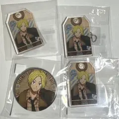 サカモトデイズ　まるくじ　末吉　缶バッジ　小吉　アクキー　シン　4点セット