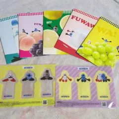 7点セット匿名配送/新品未使用　パペットスンスン×セブン　ノート・ブックマーカー