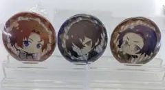 03 文豪ストレイドッグス カプセルカンバッジ 3種セット 太宰治 織田作之助