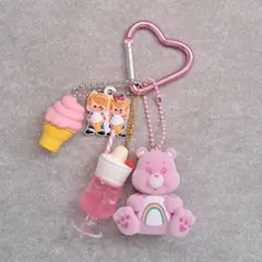 ケアベア クリームソーダ NISSEI ニックン＆セイチャン チャーム