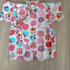 カラフル水玉 甚平 95cm未満