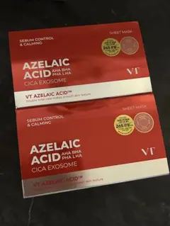 VT アゼライン酸 シカエクソソーム シートマスク 2箱セット 未開封