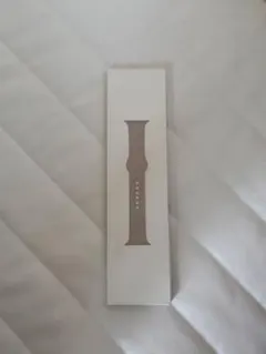 純正アップルウォッチ45mm スポーツバンド・スターライト