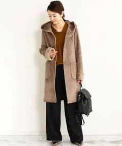 ビューティーアンドユース　フェイクムートンコート