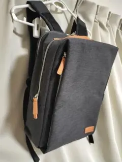 美品 β MEN(ベータメン)ネオプレン アシンメトリーボディバッグ グレー