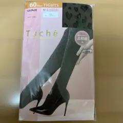 【新品未使用】Tuche レオパード柄 タイツ 60デニール チークブラウン