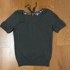 BURBERRY BLUE LABEL 半袖ニット 38