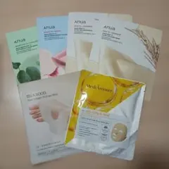 Anua アヌア他 ゲルマスク 6枚セット 韓国コスメ