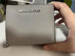 MICHAEL KORS グレー 二つ折り財布