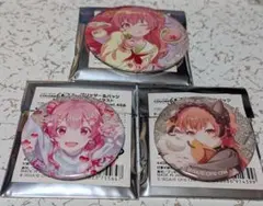 プロジェクトセカイ 桃井愛莉 グリッター缶バッジ 3点セット