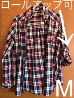 2way イング　チェックシャツ　M