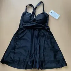新品未使用タグ付き　LL 水着　黒　ワンピース水着　スイムウェア　可愛い　XL