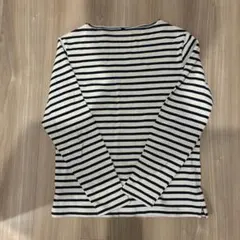 無印良品 九分丈 ボーダーカットソー Mのサムネイル