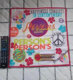 【希少】PERSON'S パーソンズ ヴィンテージ ハンカチ レトロポップのサムネイル