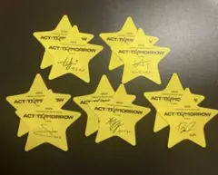 TXT ACT TOMORROW 落下物 星 5人セット2枚ずつ