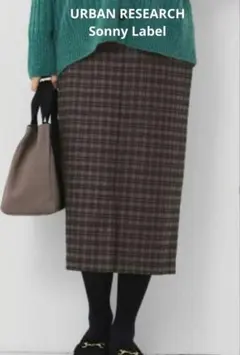 URBAN RESEARCH Sonny Label　タイトスカート　チェック