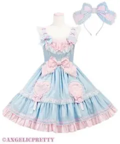 Angelic Pretty ふわふわLollipopジャンパースカートSetのサムネイル