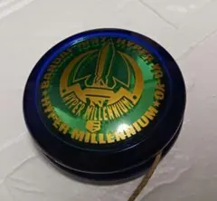 當時物稀有1997年Duncan萬代Hyper Yo-Yo Hyper Millennium藍色