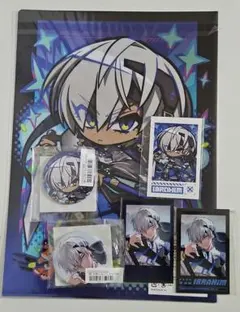 イブラヒム　BATTLE MODE　クリアファイル・カード・缶バッジ合計６点送込