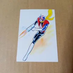 仮面ライダーチップスR カード 第3記録 483 ライダーマン イメージイラスト