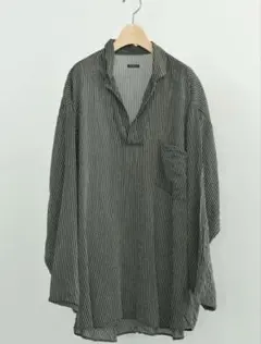 COMOLI 26SS ストライプ スキッパーシャツ サイズ2 - メルカリ