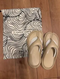 【PAES】New Flipflop ベージュ　24のサムネイル