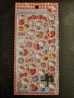 【正規品】サンリオ　ボンボンドロップシール　ハローキティ