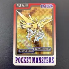 ポケモンカードダス　サンダー FILE No.145