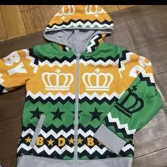 BABY DOLL カラフルパーカー　リバーシブル　130センチ