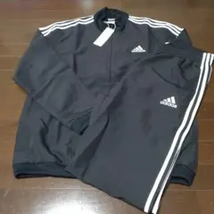 アディダス　メンズ　XL　トラックスーツ　セットアップ　上下　ジャージ