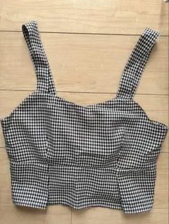 ギンガムチェックキャミソール