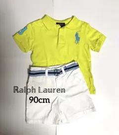 ラルフ・ローレン ポロシャツ&ショートパンツセット　90㎝