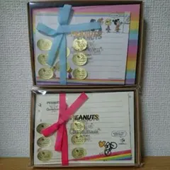 スヌーピー レターセット ケース入り パステル ポップ PEANUTS