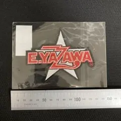 矢沢永吉 大判刺繍ワッペン スリーロゴ - メルカリ