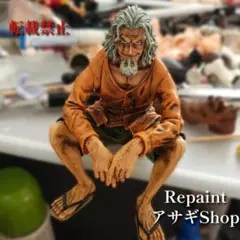 ワンピース シルバーズ・レイリー フィギュア リペイント品 - メルカリ