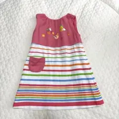 familiar ノースリーブワンピース 80