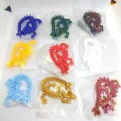 ３Dドラゴン　神龍ミニ　９色セット