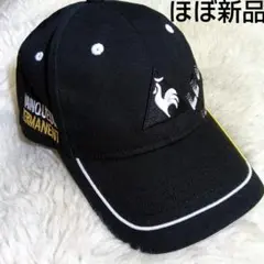 ほぼ新品　ルコックスポルティフ ゴルフ キャップ　ブラック　F