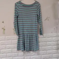 OLD NAVY 七分袖ワンピース L (10-12)　　140センチのサムネイル