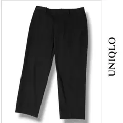 UNIQLO ユニクロ EZYアンクルパンツ M ストレッ チ ビジカジ 黒