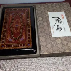 SNT1608 極美品 烏城彫 硯箱 文箱 作家物 木製 漆器 伝統工芸品 烏城彫 硯箱 文箱 木箱 岡山県漆工芸品 - メルカリ