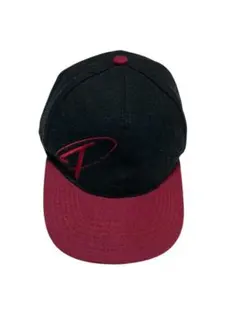 ブラック 起毛 キャップ 刺繍ロゴ付き アメカジ スポーツ y2k 秋冬