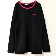 Kaepa 長袖 カットソー ブラック ピンク M トップスのサムネイル