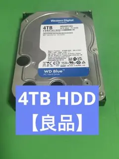 【良品】WesternDigital4TB HDD WD40EZAX