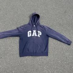GAP ネイビー Lサイズ パーカー　ギャップ　oldgap 00s 90s